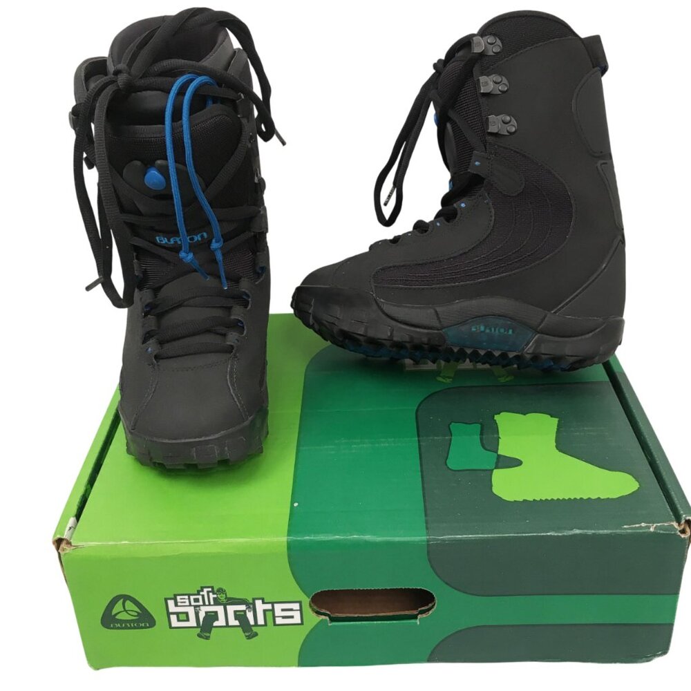 New $279 Burton Ruler Snowboard Boots! 6 Black Traditional Lace